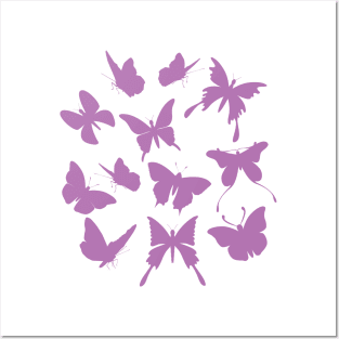 Shadow of Butterflies Posters and Art